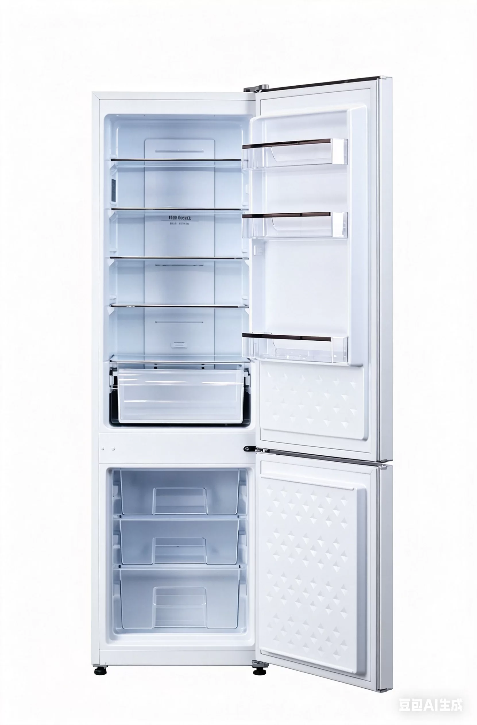 Холодильник Ascoli ADRFX250WE White (Объем - 238 л / Высота - 179 см / Ширина - 54.4 см / A+ / Белый / No Frost)-3