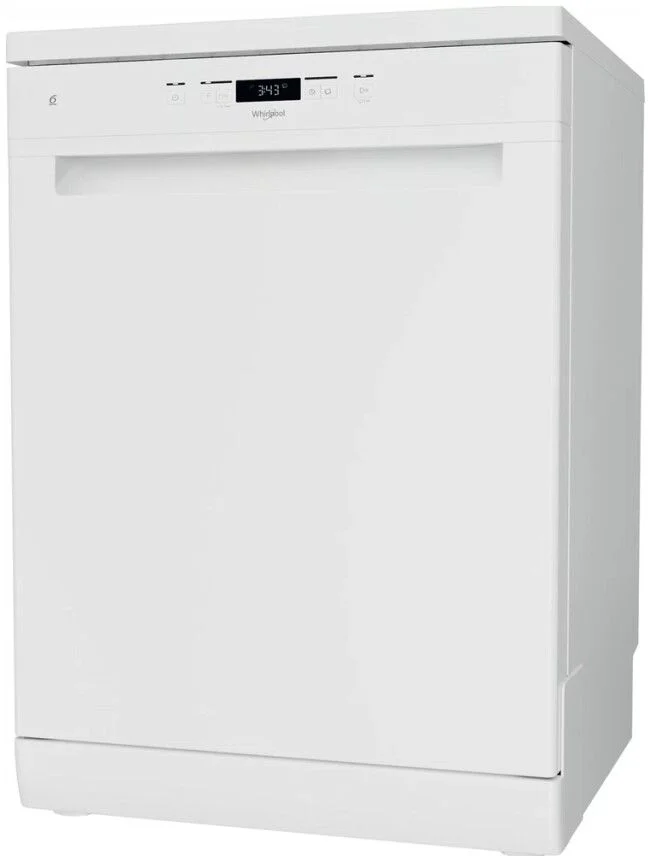 Машина посудомоечная отдельностоящая 60 см Whirlpool W2F HD624 (14 комплектов / 2 полки / Расход воды - 9,5 л / FlexiSpace / A++ / Белый)-0