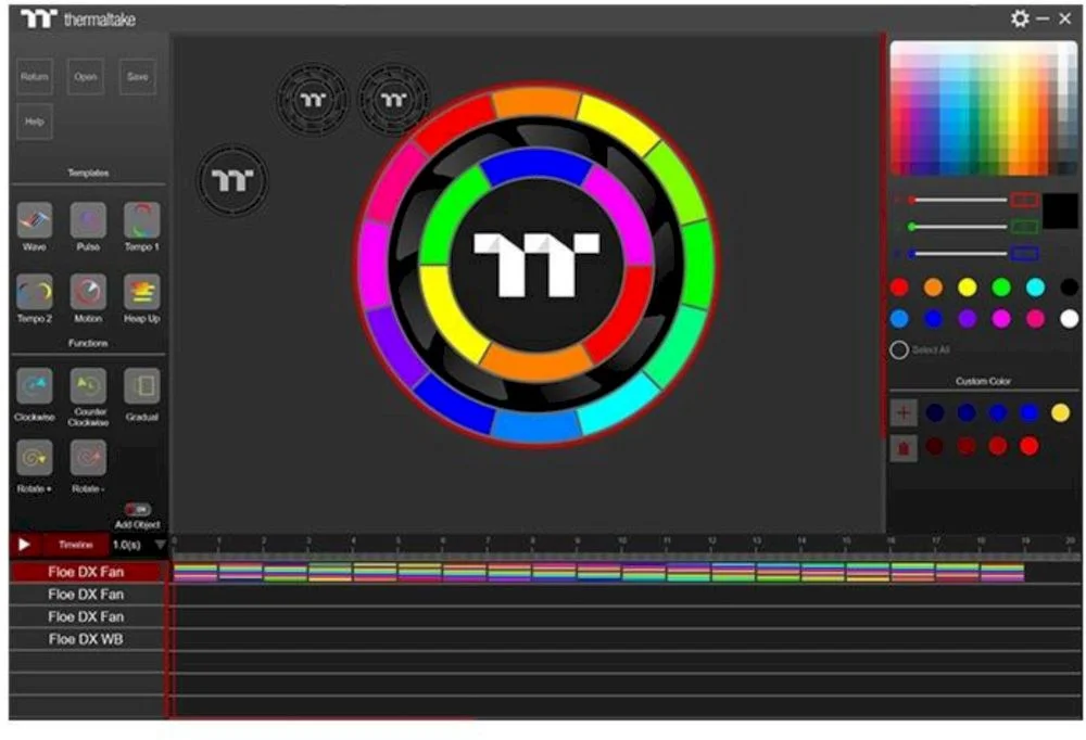 Водяное охлаждение Thermaltake Floe DX RGB 240 TT Premium Soc-1700/AM5/AM4/1151/1200 -5