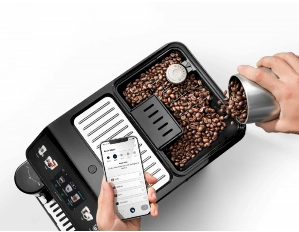 Кофемашина DeLonghi Eletta Explore ECAM450.65.G (кофе зерновой, молотый/ 1450 Вт/ 1.8 л/ автоматический капучинатор/ 11 напитков)-3