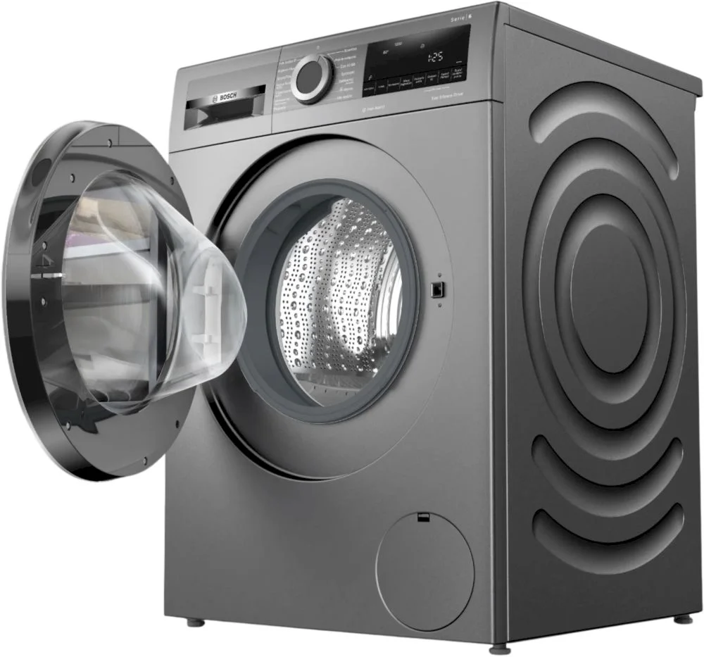 Стиральная машина Bosch WGG142ZRPL (Serie6 / 59-63,6см / 9кг / 1200об / SpeedPerfect / EcoSilence Drive / AntiStain / VarioDrum / А+++ / Серебряная)-2