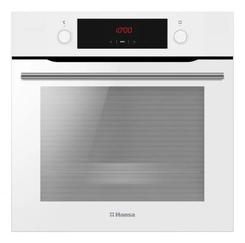 Духовой шкаф Hansa BOEW68481 (65 л / до 250 °C / Белый / Aqualytic / Гриль / Съемные направляющие / А)-0