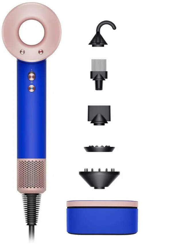 Фен Dyson Supersonic HD07 Gift Edition, Blue/Blush UK-0