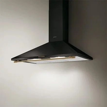 Вытяжка каминная Elica Tamaya Rail ANBR/A/90 (750 м³/ч / 146 Вт / LED освещение 2 x 3 Вт / ширина - 90 см / Чёрный)-0