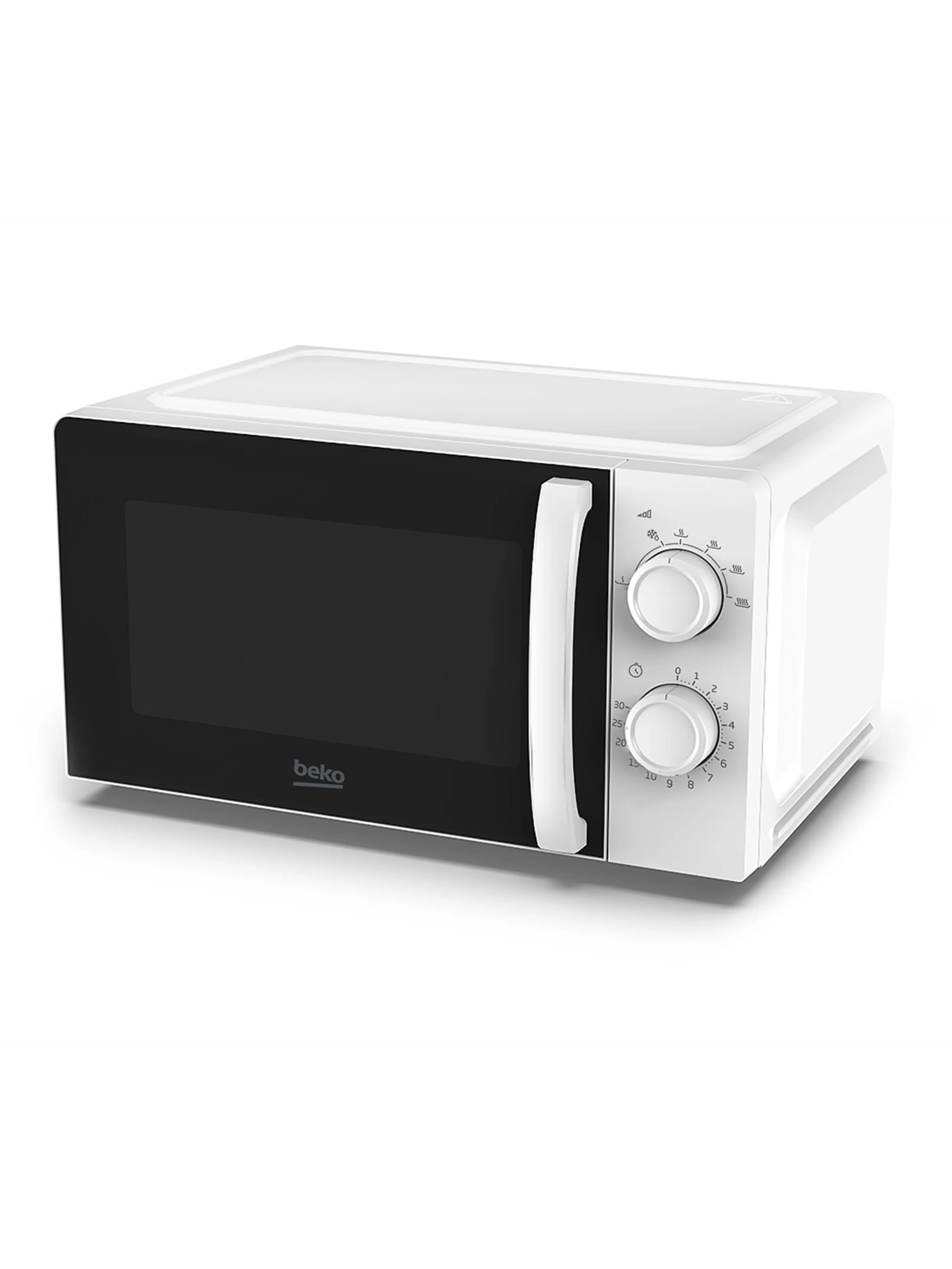 Микроволновая печь Beko MOC20100W1 (20 л, 700 Вт, поворотные переключатели, черный)-1