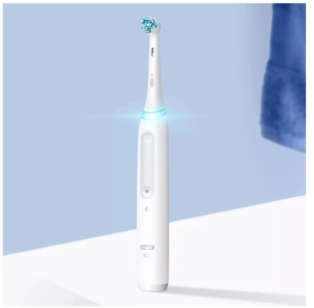 Зубная щетка электрическая Braun Oral-B iO4 Quite White-4