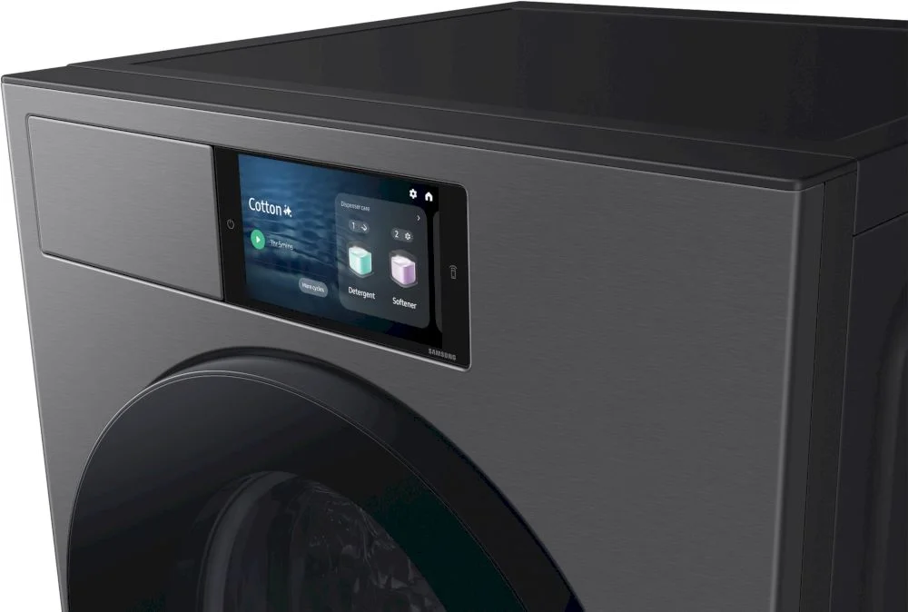 Стиральная машина Samsung WF90F09C4SU4 (60см / 9кг / 1400об / пар / Wi-Fi / AI Wash, AI Home / мотор - Digital Inverter / A+++ / Серебро)-4