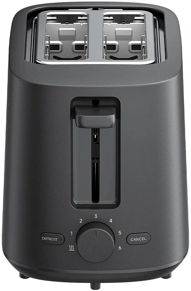 Тостер Xiaomi Toaster, черный (6 степеней обжаривания, функция размораживания) (BHR8811EU)-3