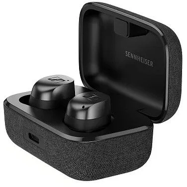 Беспроводные TWS наушники Sennheiser Momentum 4, (Bluetooth 5.4, AAC, AptX, SBC, AptX Lossless), Черные-0