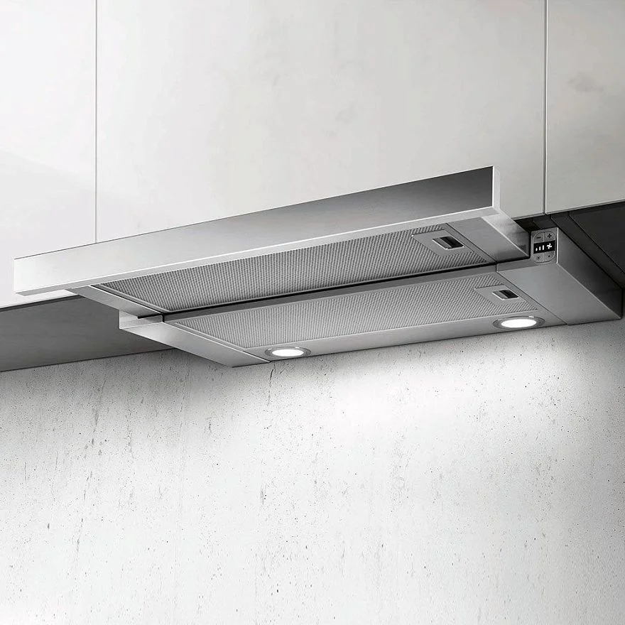 Вытяжка телескопическая Elica ELITE 26 IX/A/60 (900 м³/ч / 180 Вт / LED освещение 2x2.5 Вт / ширина - 59.8 см / нерж. сталь)-0