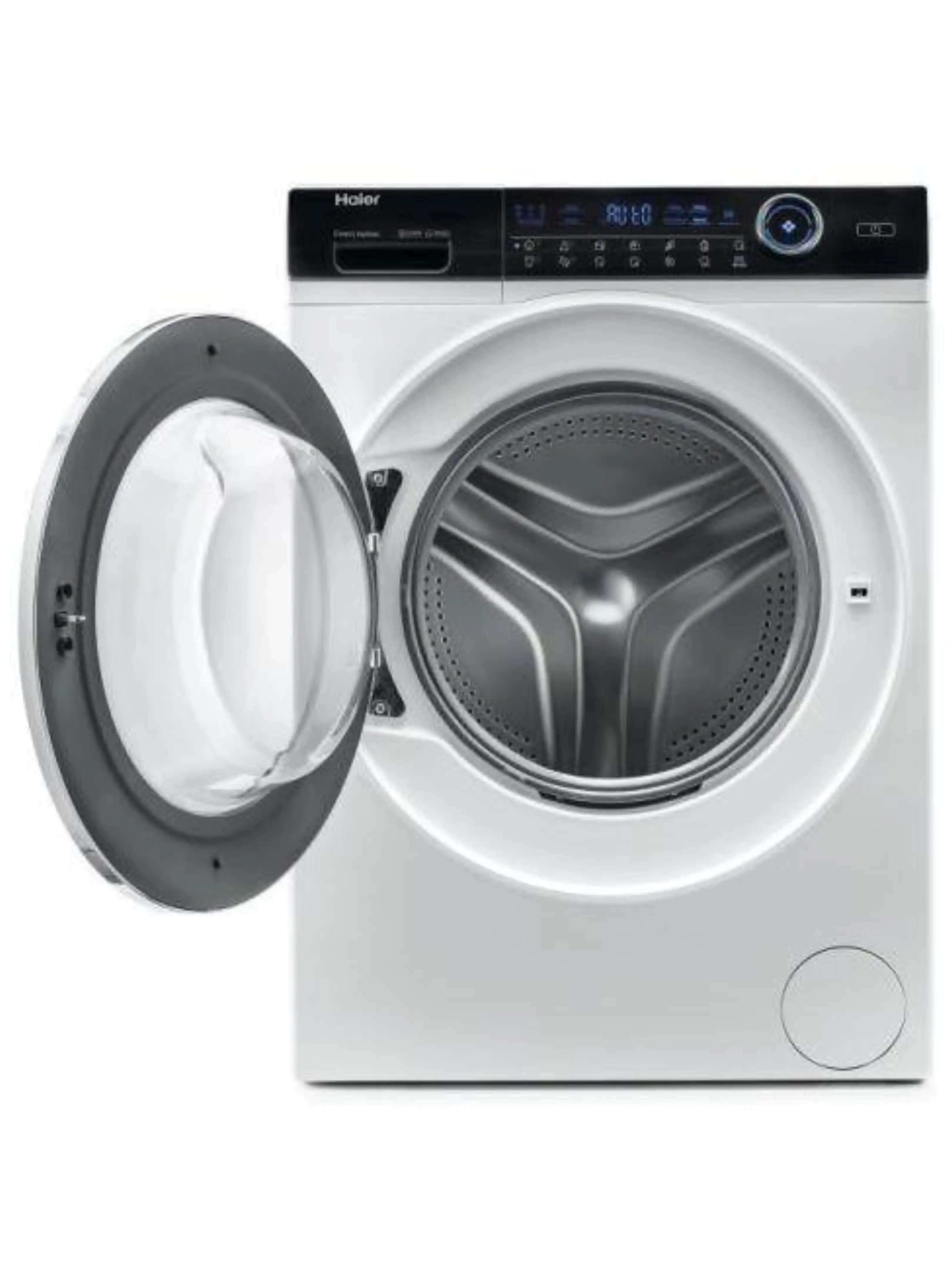 Стиральная машина Haier HW80-B14979 (I-Pro Serie7 / 55 см / 8кг / 1400об / пар / Smart Dual Spray / Direct Motion / A+++)-1