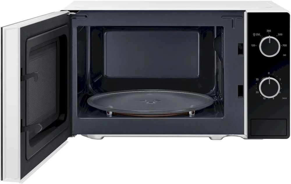 Микроволновая печь Samsung MS20A3010AH/BA (20 л, 700 Вт, переключатели поворотный механизм, белый)-4