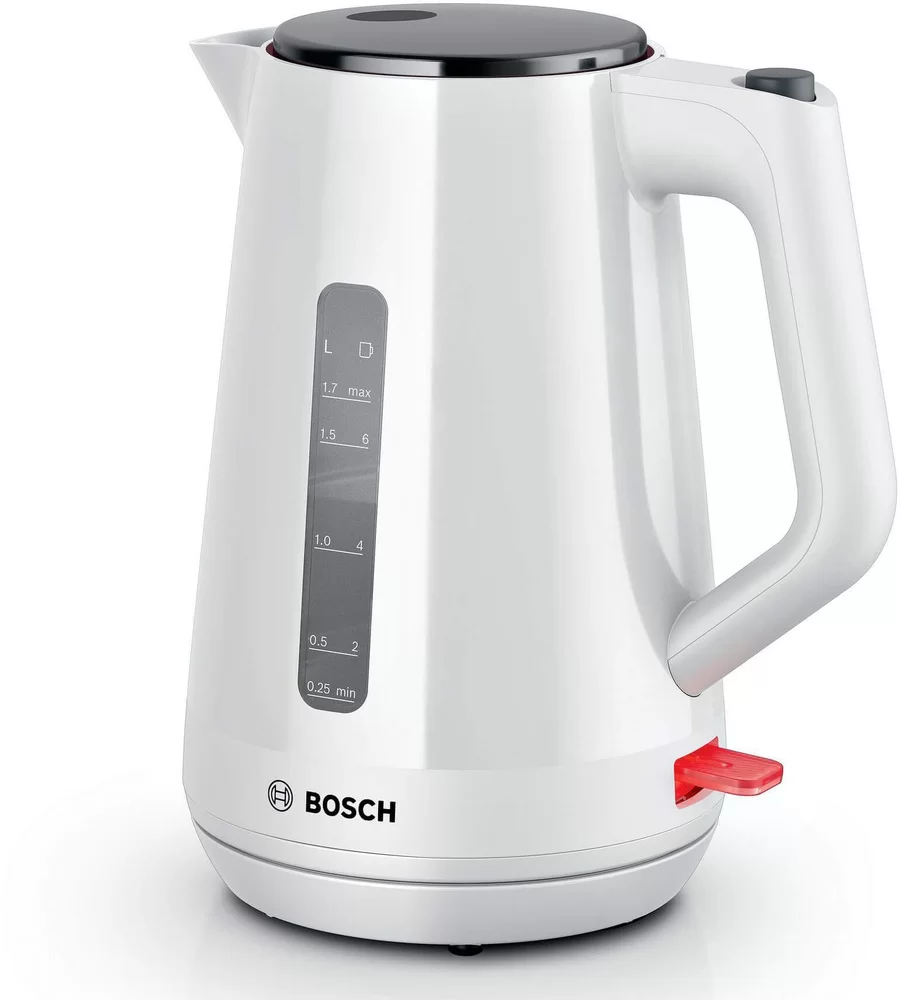 Чайник Bosch TWK1M121 (2400Вт / 1,7л / пластик / белый)-0