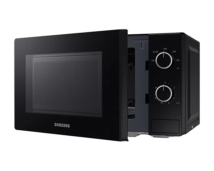 Микроволновая печь Samsung MS20A3010AL/BA (20 л, 700 Вт, переключатели поворотный механизм, чёрный)-2