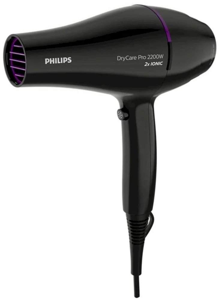 Фен Philips BHD274/00 (полноразмерный / 2200 Вт / 3 режима / холодный воздух / шнур - 2 м / AC мотор/ диффузор)-1