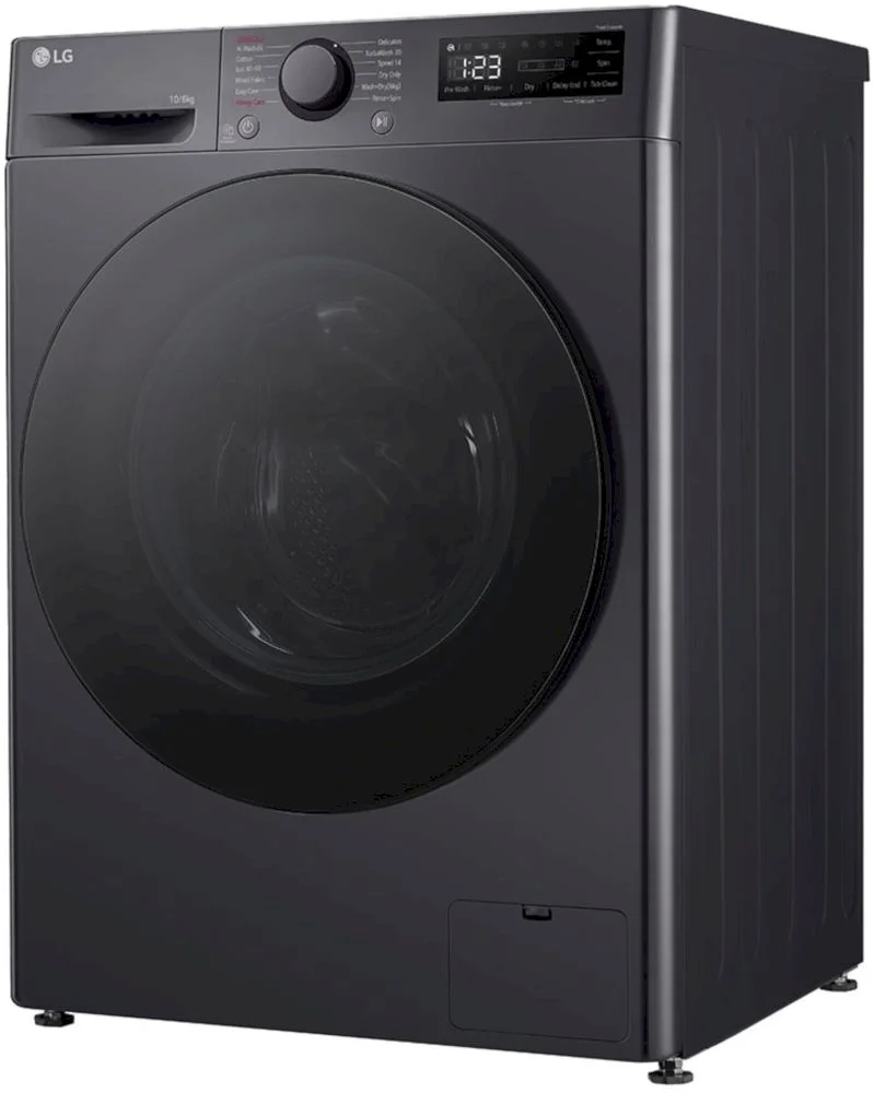 Стирально-сушильная машина LG F4DR510S2M (56.5см / 10кг / 6кг / 1400об / пар / AI DD / TurboWash™360 / Inverter Direct Drive / A+++ / Чёрная)-11