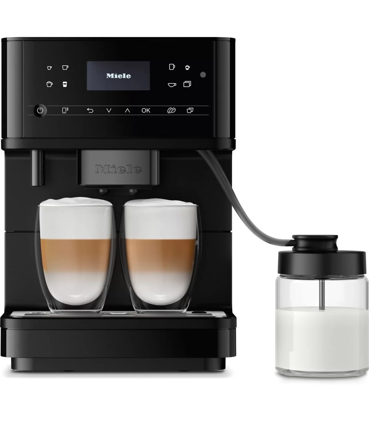 Кофемашина Miele MilkPerfection CM 6360 125 Edition Obsidian black -0