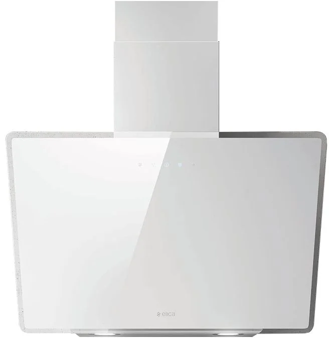 Вытяжка наклонная Elica Shire WH/A/60 (1200 м³/ч / 232 Вт / LED освещение 2x1.5 Вт / ширина - 59.8 см / белое стекло)-2
