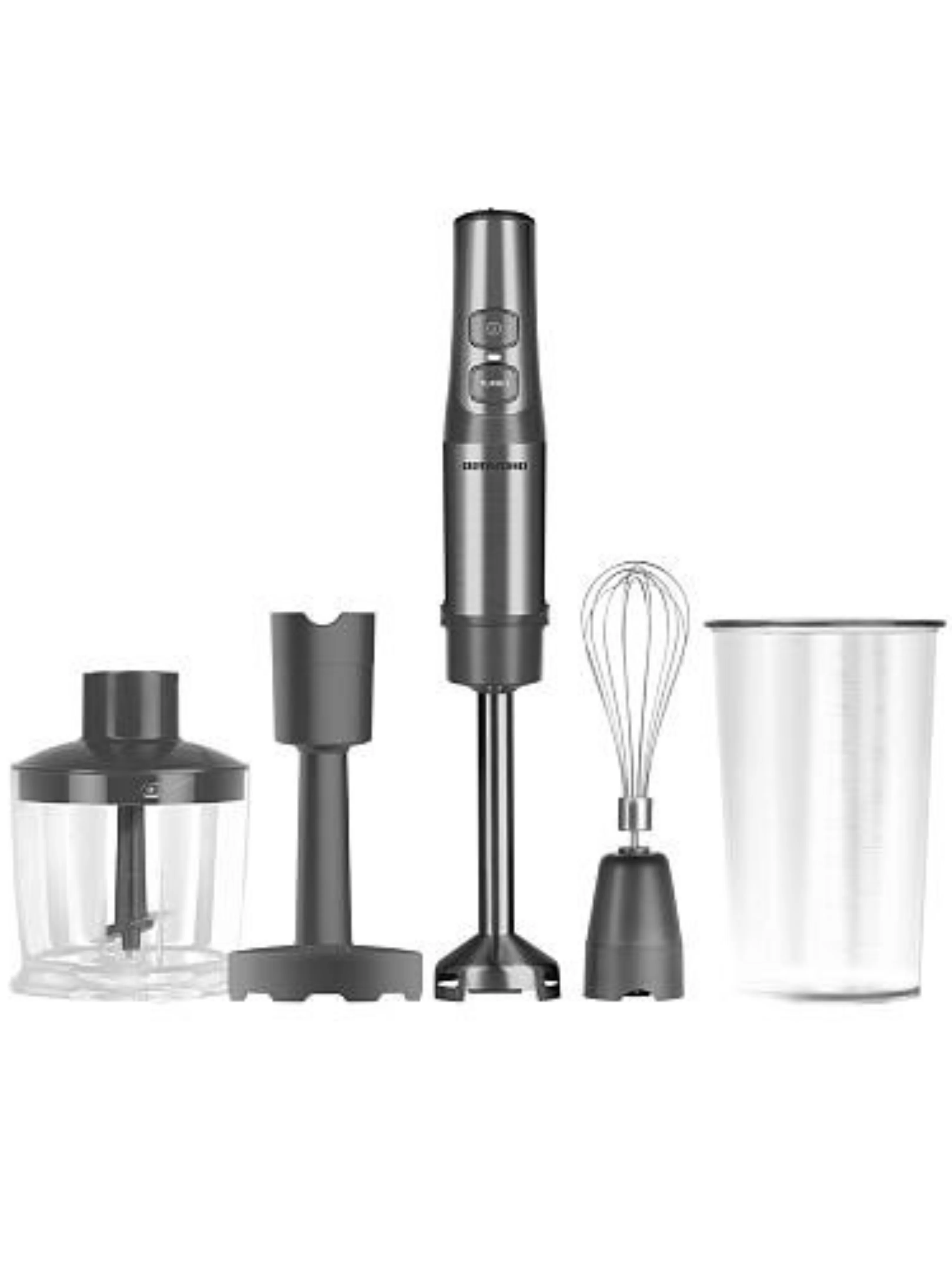 Блендер Редмонд BH400 (1500 Вт / турборежим / венчик, измельчитель, стакан, пюре)-0