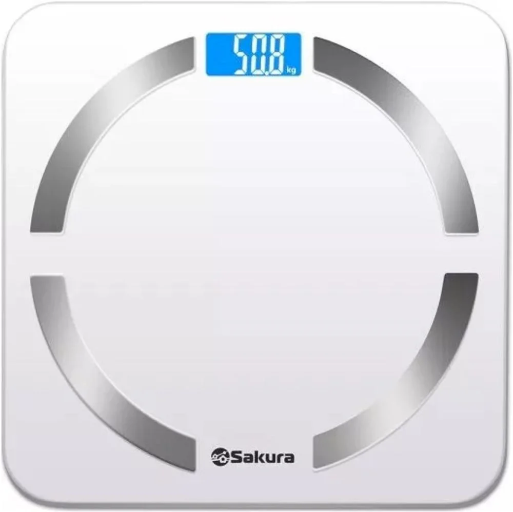 Весы электронные напольные Sakura SA-5056W (180 кг / диагностика)-0
