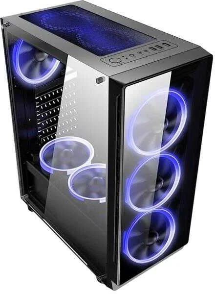RFB Корпус GOLDEN TIGER RAPTOR F-12 безБП ATX - 2*3.5int, 3*2.5int, 2USB2, 1USB3, 7PCI slot-0