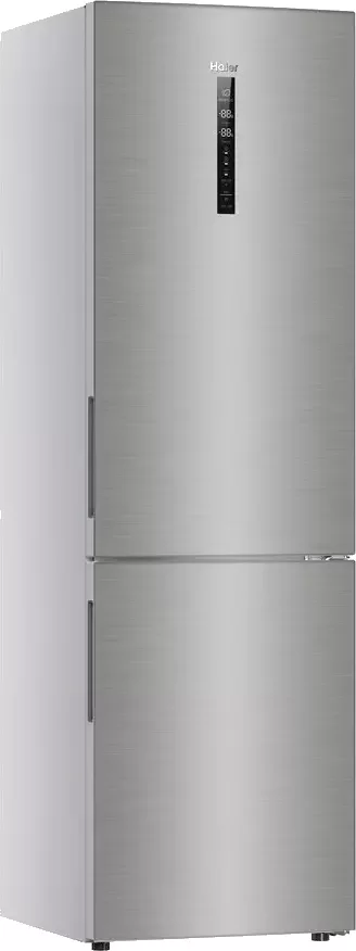 Холодильник Haier C2F637CFMVU1 (Объем - 386 л / Высота - 199,8 см / A+ / Серебристый / Wi-Fi (Evo) / No Frost)-0