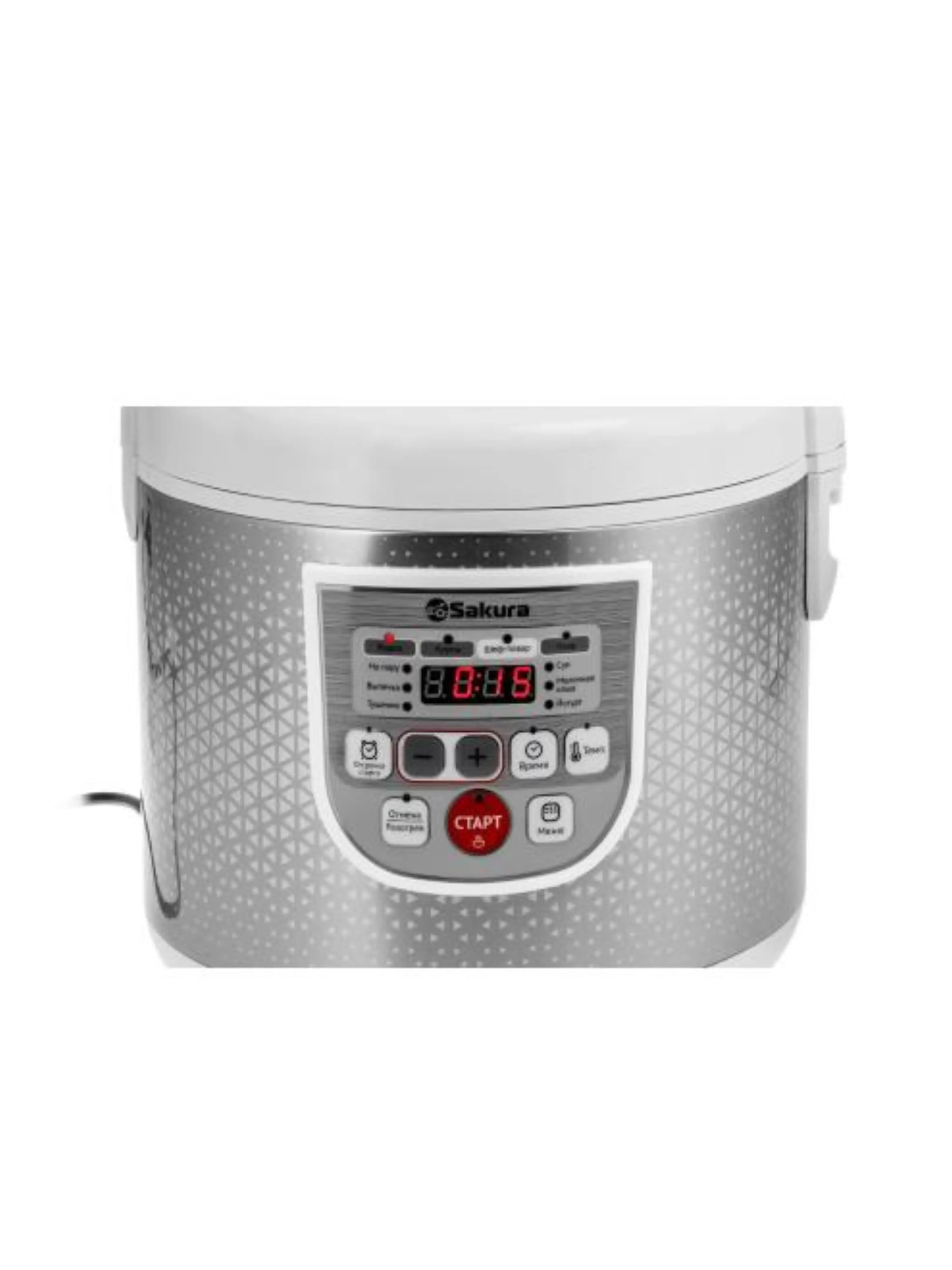 Мультиварка Sakura SA-7753W (5л / 800 Вт / 10 программ)-1