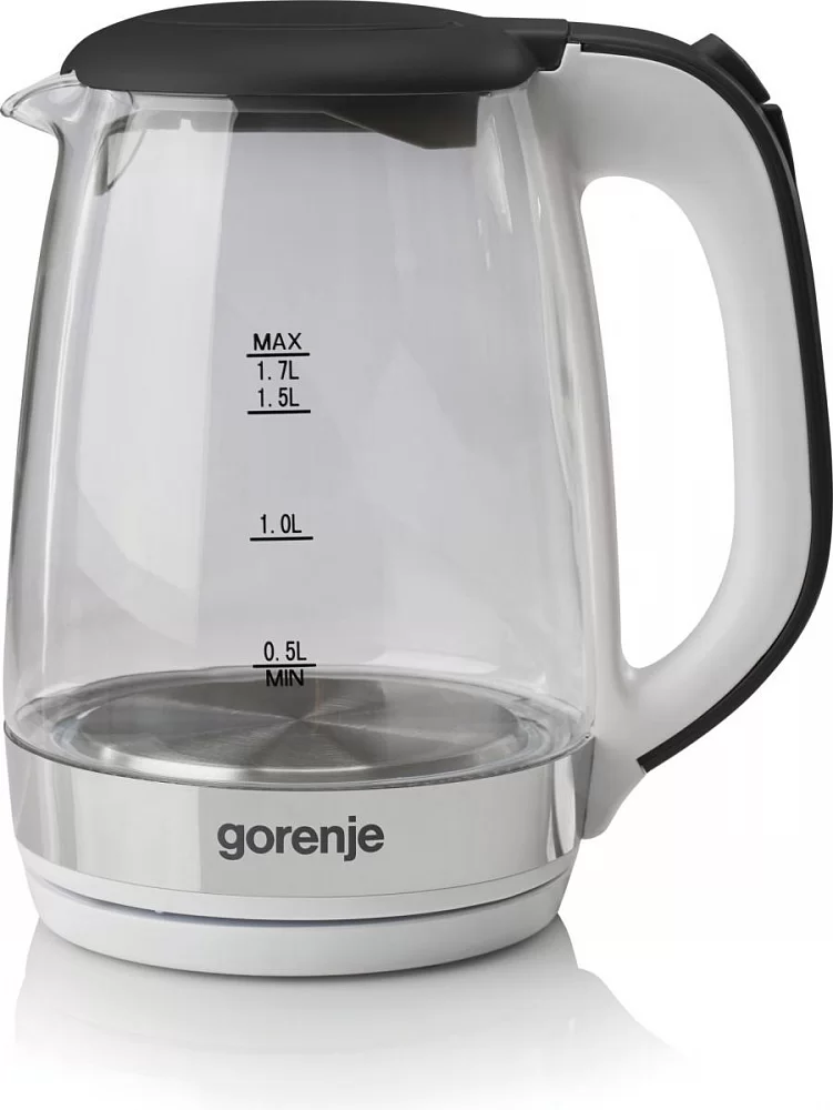 Чайник Gorenje K17GXG (2200 Вт / 1,7 л / стекло)-0