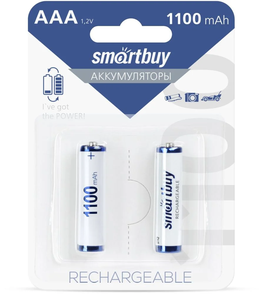 Аккумулятор BL2 R6 2500mAh Smartbuy BL-2 (аккум-р 1.2В) SBBR-2A02BL2500-1