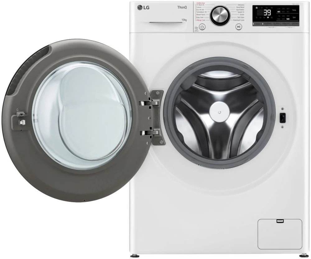 Стиральная машина LG F4WR710S2W (56,5см / 10кг / 1400об / пар / AI DD / Steam /TurboWash™ 360˚ / Inverter Direct Drive / Wi-Fi / A+++)-1
