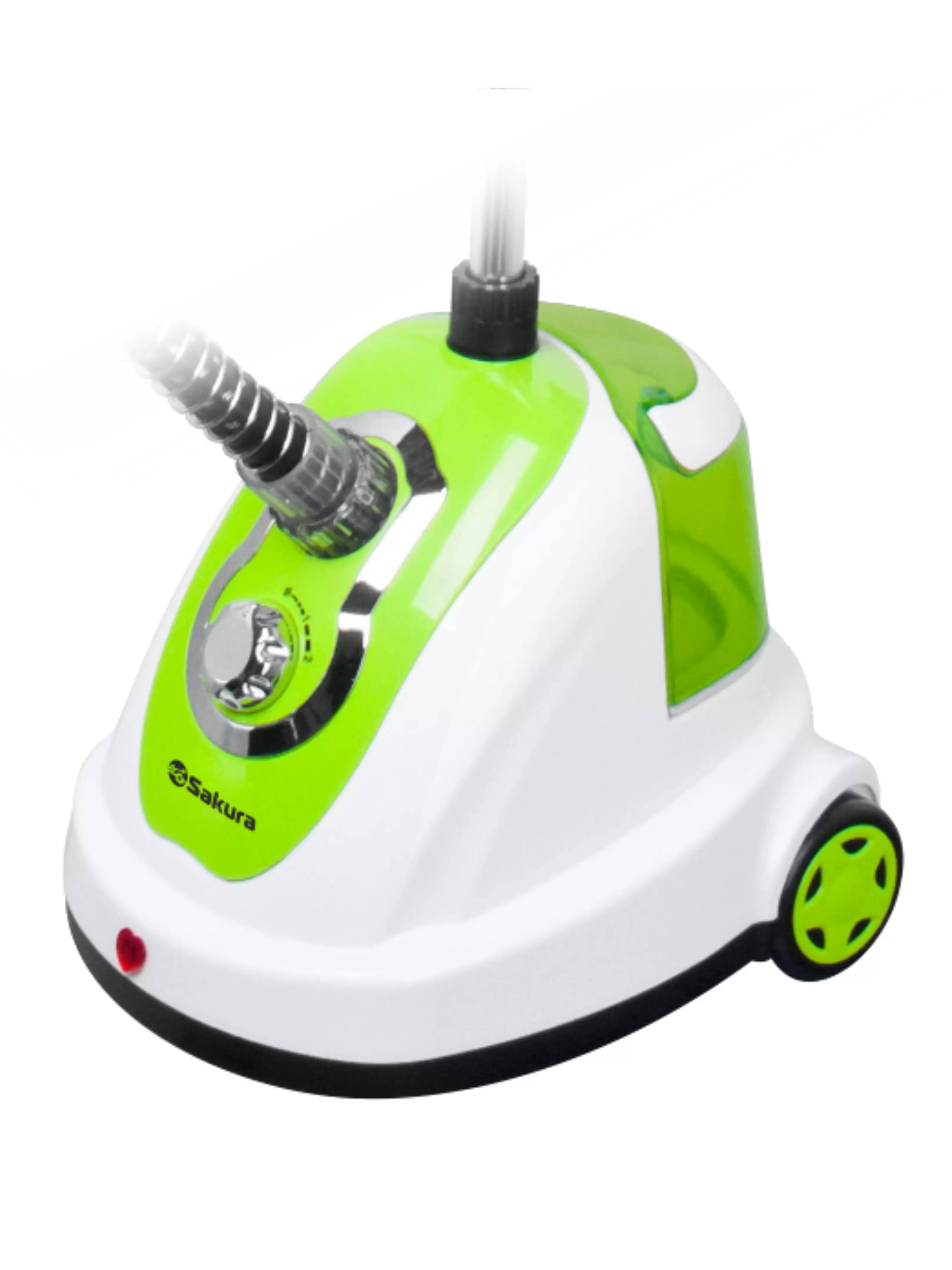 Отпариватель вертикальный Sakura SA-3903GR (1700 Вт / 1,7 л / белый/зелёный)-1