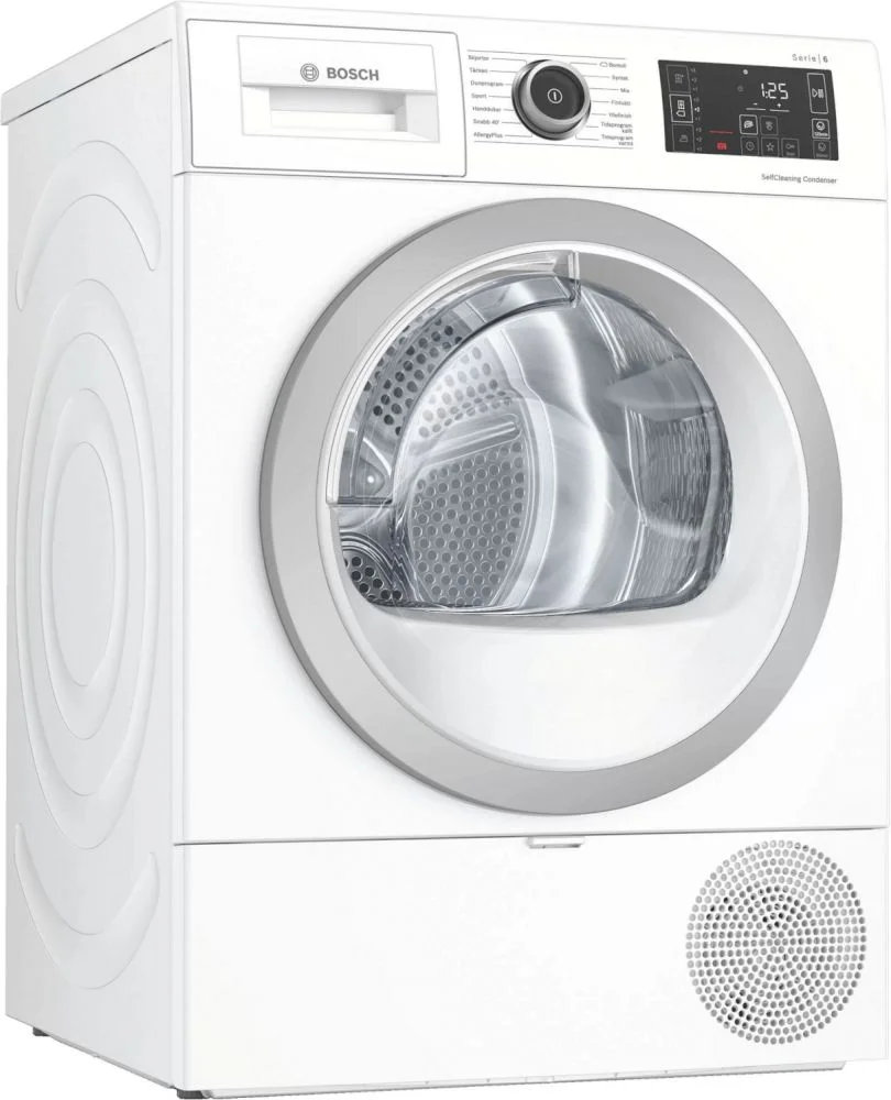 Сушильная машина с тепловым насосом Bosch WTU8769SSN (Serie6 / 61,3см / 9 кг / DirectSelect  / AutoDry / AntiVibration Design / А++)-0