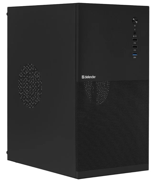 Корпус Defender Apex Metal черный без БП mATX, USB3.0, USB1.1x2-0