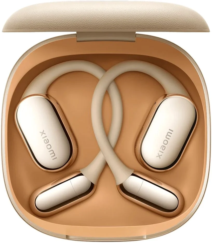 Беспроводные TWS наушники Xiaomi OpenWear Stereo Pro, золотые (BHR080FGL)-0