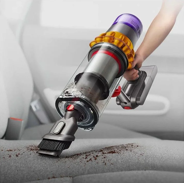 Пылесос Dyson V15 Detect Absolute EU, yellow/nickel-2