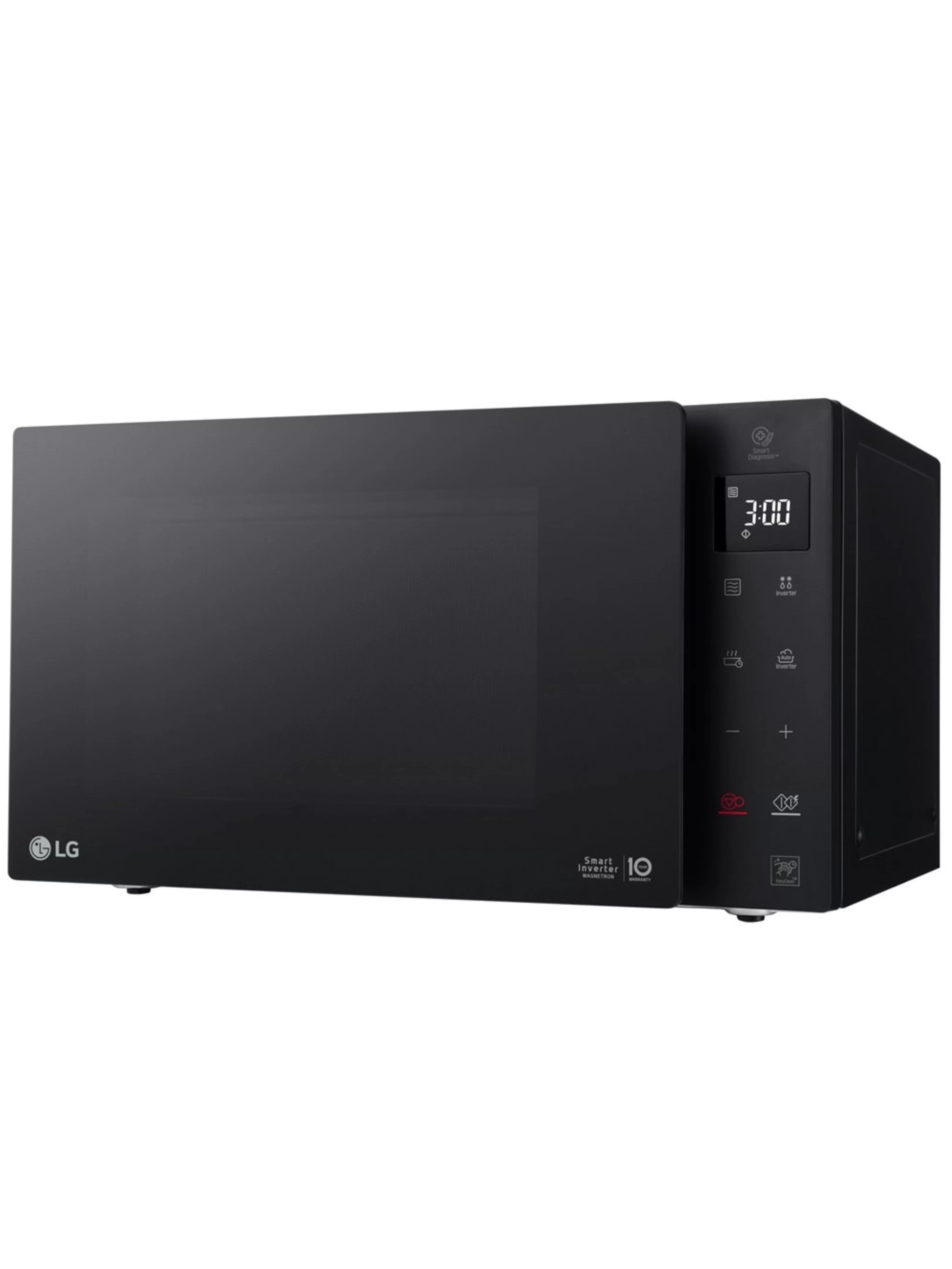 Микроволновая печь LG MH6535GIS (25 л, 1000 Вт, Гриль 900 Вт, переключатели сенсор, чёрный, EasyClean, Smart Inverter)-2