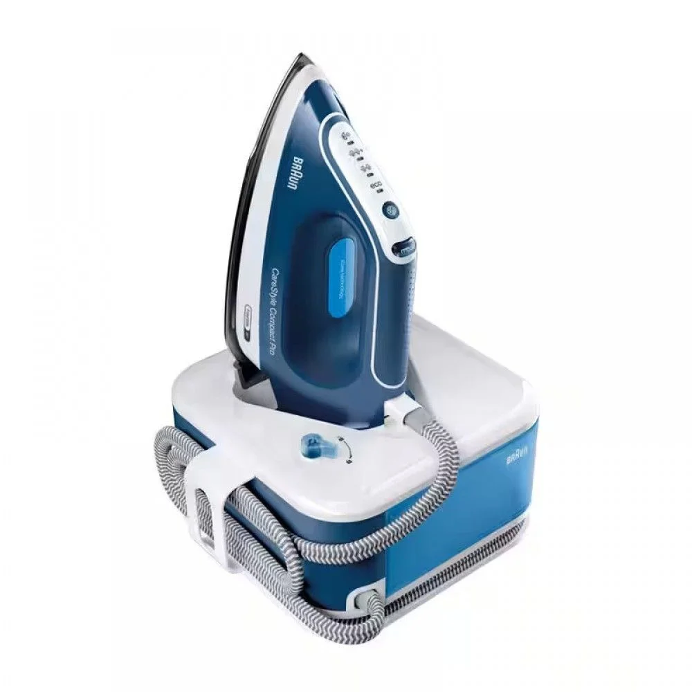 Парогенератор Braun CareStyle Compact Pro IS2565BL синий (2400 Вт/ подача пара - 125 г/мин/ паровой удар - 430 г/мин)-0