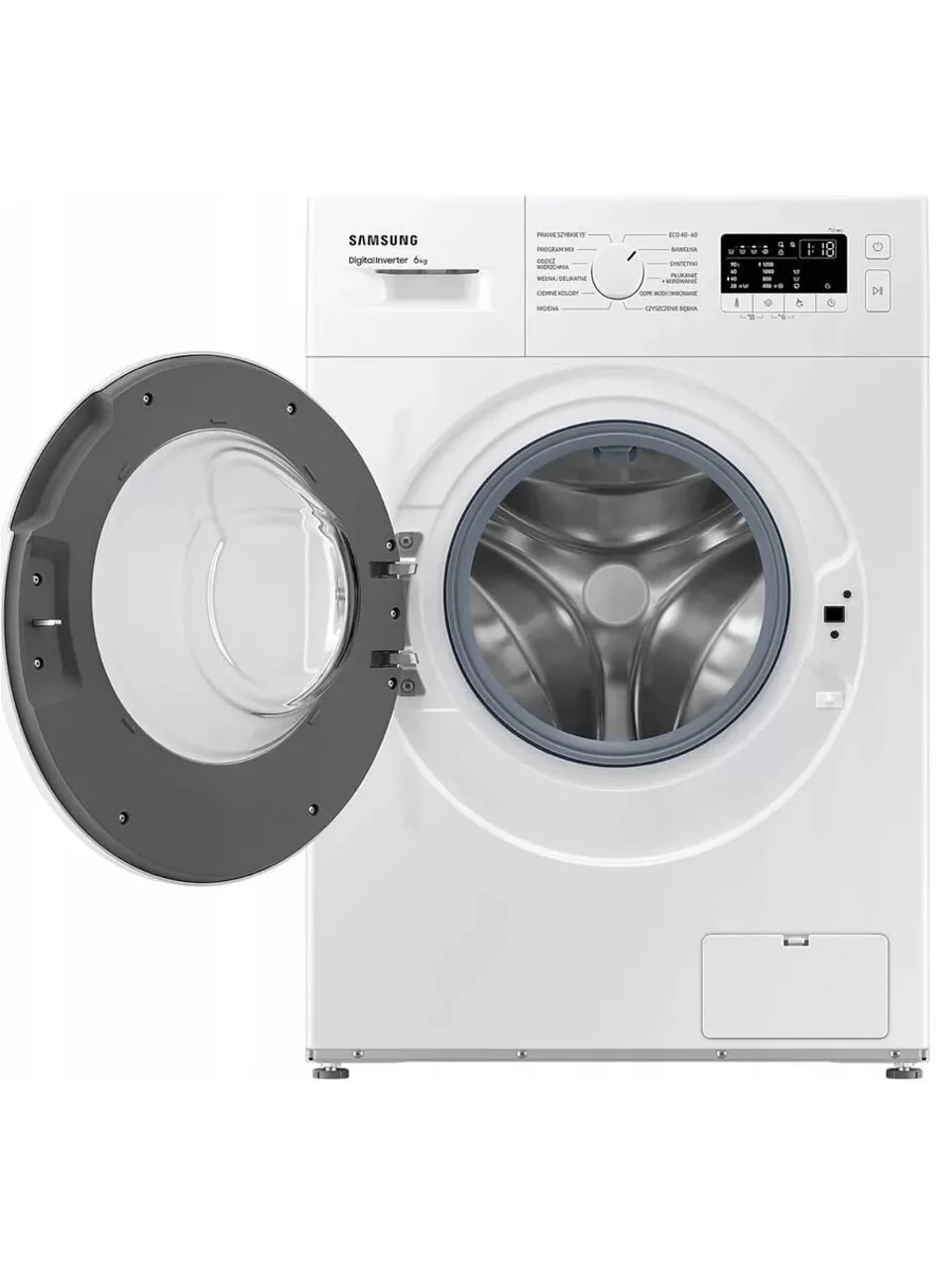 Стиральная машина Samsung WW60A3120WE/LE (40см / 6кг / 1200об / пар / Drum Clean / мотор - Digital Inverter)-0