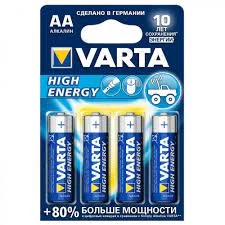 Батарейки Varta 4906 АА HIGH ENERGY  BL4-0
