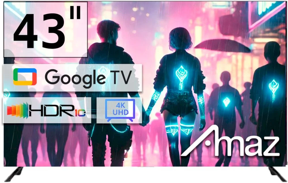 Телевизор Amaz AM43GCX8 4K UHD Google TV-0