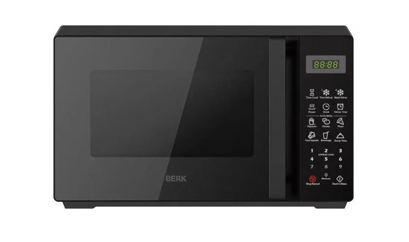 Микроволновая печь Berk BM-7200TCB (20 л, 700 Вт, сенсорные переключатели, черный)-0