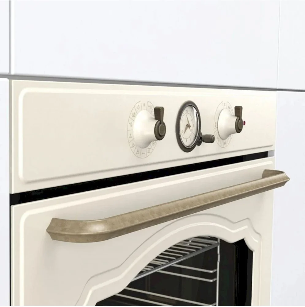 Духовой шкаф Gorenje BOS67372CLI (Classico / 77 л / до 300 °C / Бежевый, эмаль / AquaClean / PerfectGrill / телескоп. напр. (x1) / А)-5