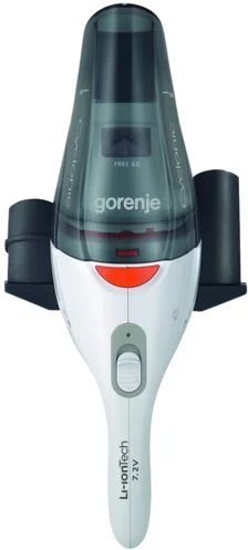 Пылесос ручной Gorenje MVC72FW (55 Вт, контейнер 0,4л., аккумулятор Li-Ion, время работы до 14 мин., влажная уборка)-3