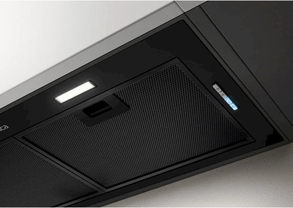 Вытяжка полновстраиваемая Elica FOLD BL MAT/A/52 (1050 м³/ч / 180 Вт / LED освещение 2x2.1 Вт / ширина - 51.4 см / черный)-1