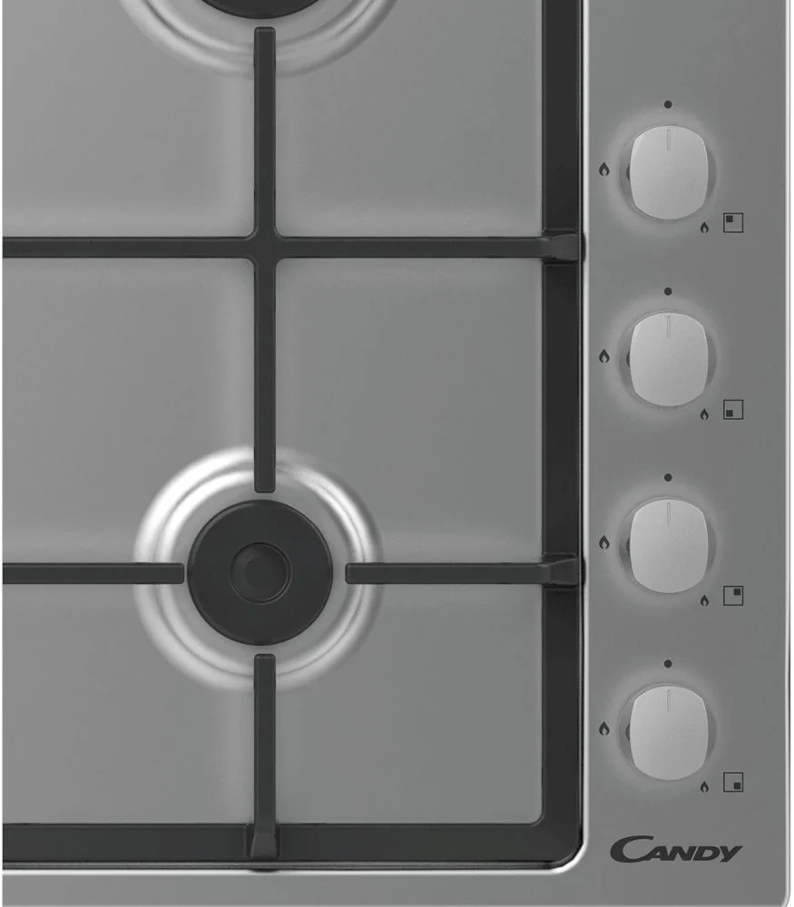 Поверхность газовая Candy CHG6LX (Smart / Нерж / Сталь / Чугун)-5