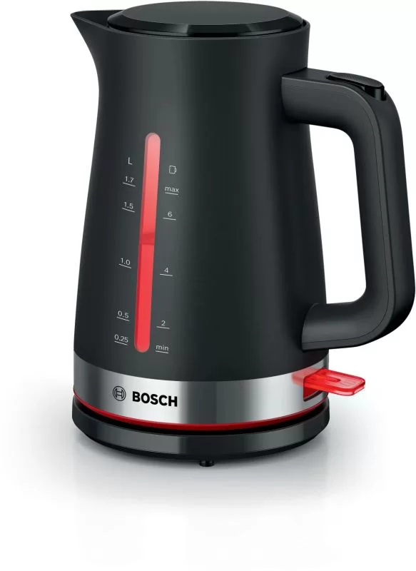 Чайник Bosch TWK4M223 (2400 Вт / 1,7 л / пластик / чёрный)-0
