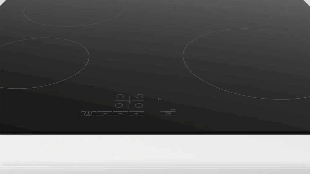 Поверхность электрическая Bosch PKE611BB2E (Serie4 / черный / стеклокерамика / Hi-Light / TouchSelect)-1
