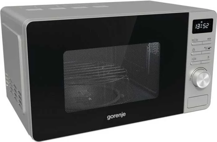 Микроволновая печь Gorenje MO23A4X (Advanced / 23 л, 800 Вт, переключатели кнопки, дисплей, серебристый)-0