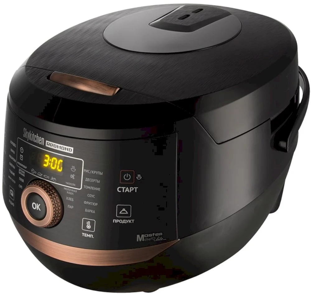 Мультиварка Redmond RMK-CB391S (5 л / 1000 Вт / 21 программ / сенсор / поддержание тепла, отложенный старт, управление со смартфона, сковорода)-0