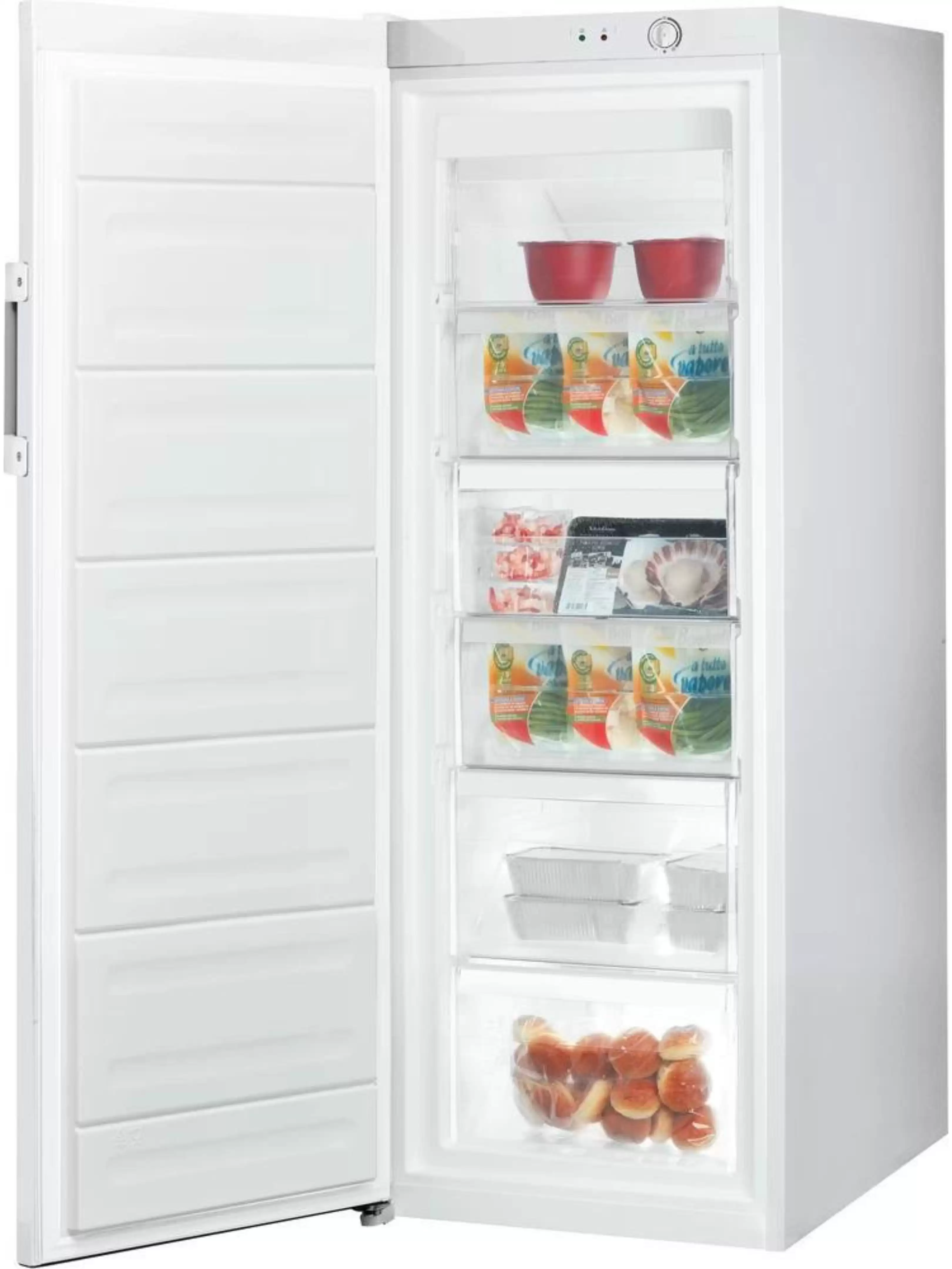 Морозильная камера Indesit UI6 2 W (Объем - 245 л / Высота - 167 см / A++ / Белый / статическая система)-1